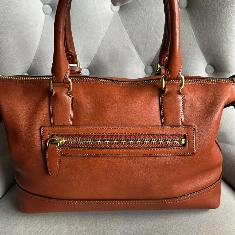 Coach Satchel Leather  Bag